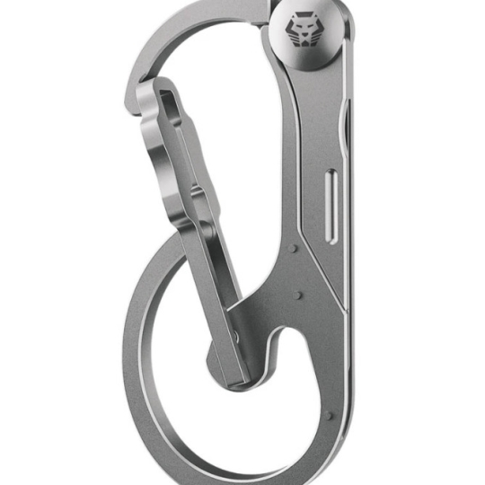 MÓC KHOÁ TITANIUM ROVYVON U4 CARABINER LƯỠI DAO SỐ 11 (EDC-1)