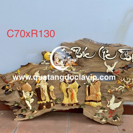 Tranh Phúc Lộc Thọ (QTTG-17)